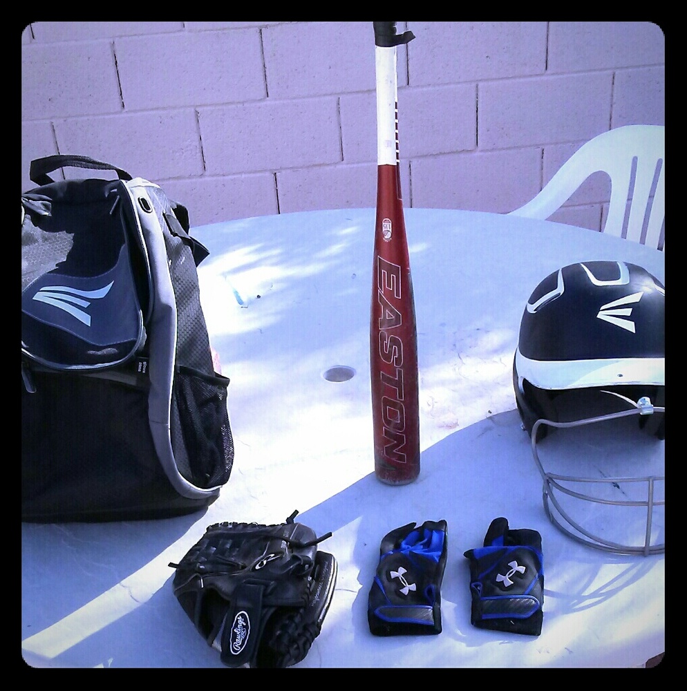 Kids baseball equipment